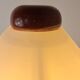 Vintage hem glass lampshade bedside lamp
