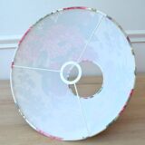Vintage English hydrangea fabric lampshade