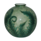 art-deco ball vase signed Tharaud porcelain de Limoges