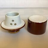 Small individual water butter dish