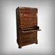 Rosewood Weekly Secretary Desk – Late 19th Century