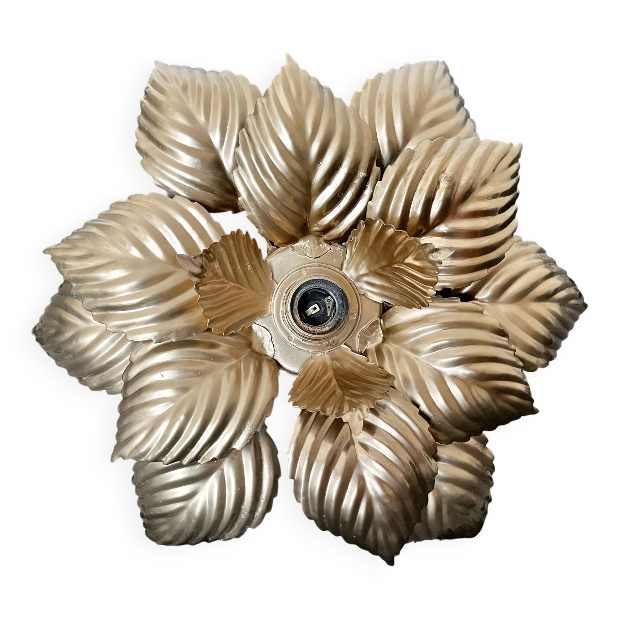 Masca golden flower wall lamp