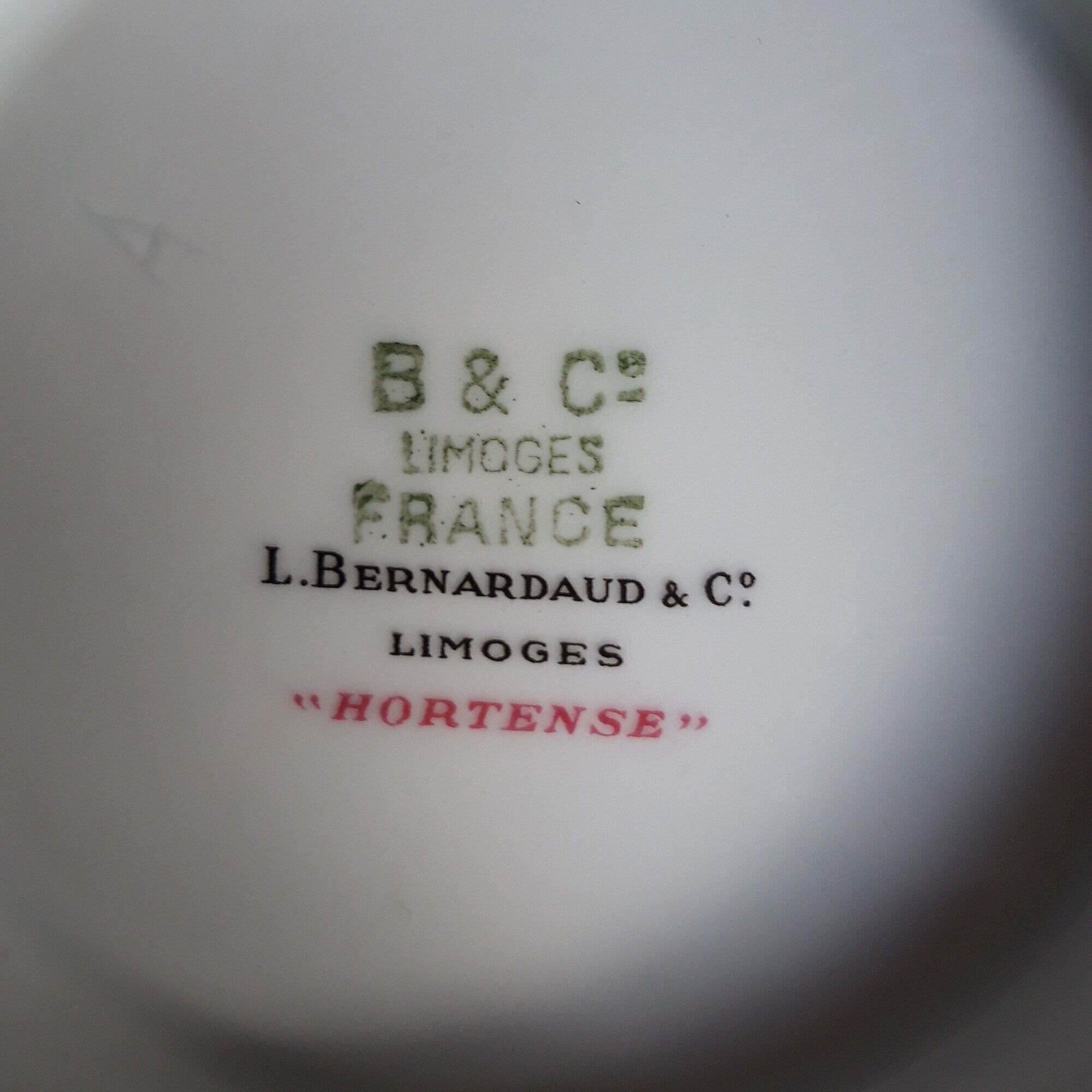 Tea pot/porcelain coffee Limoges L.Bernardeaud -co ,hortense"