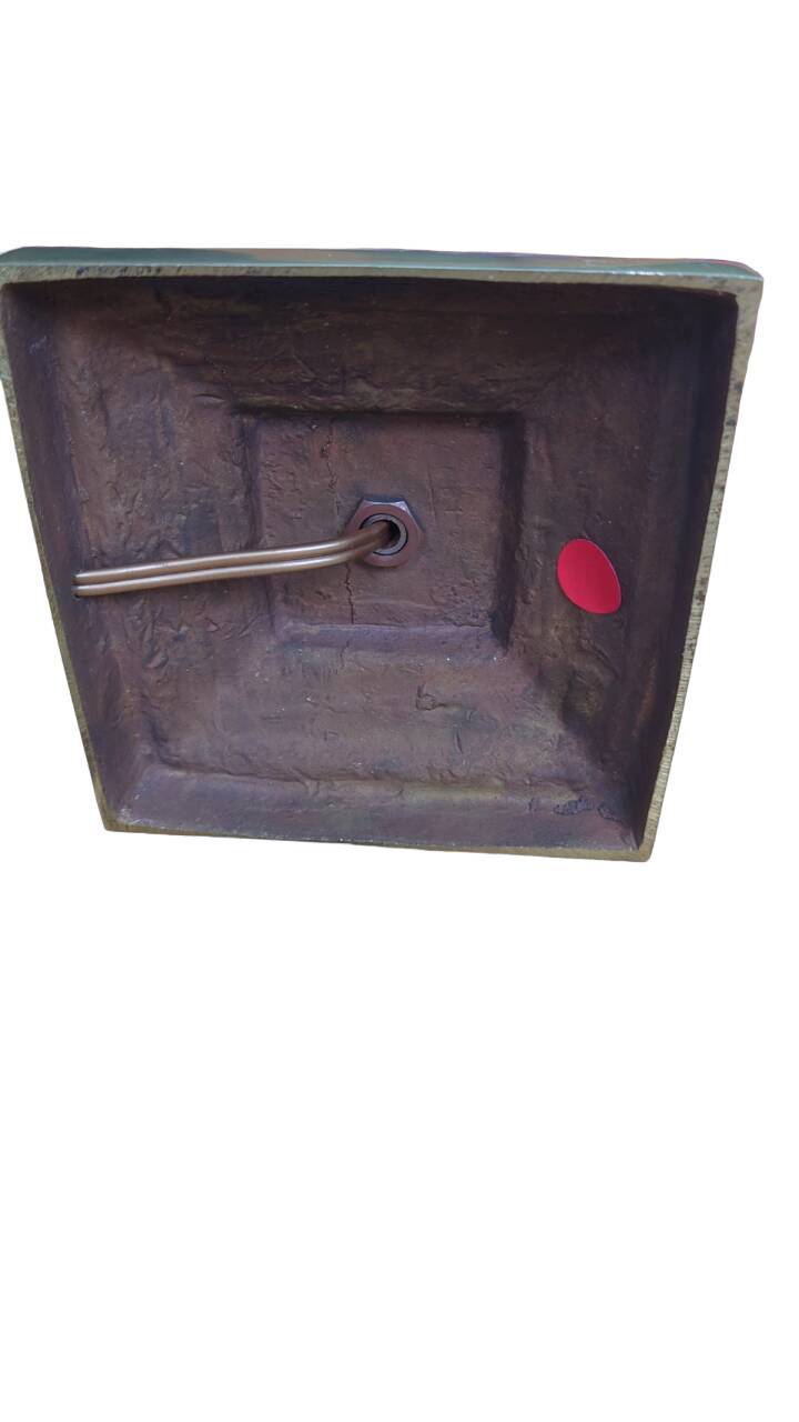 Paires de lampes style empire Abat jour rouge