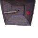 Paires de lampes style empire Abat jour rouge