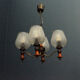 Polam chandelier with chalyxes