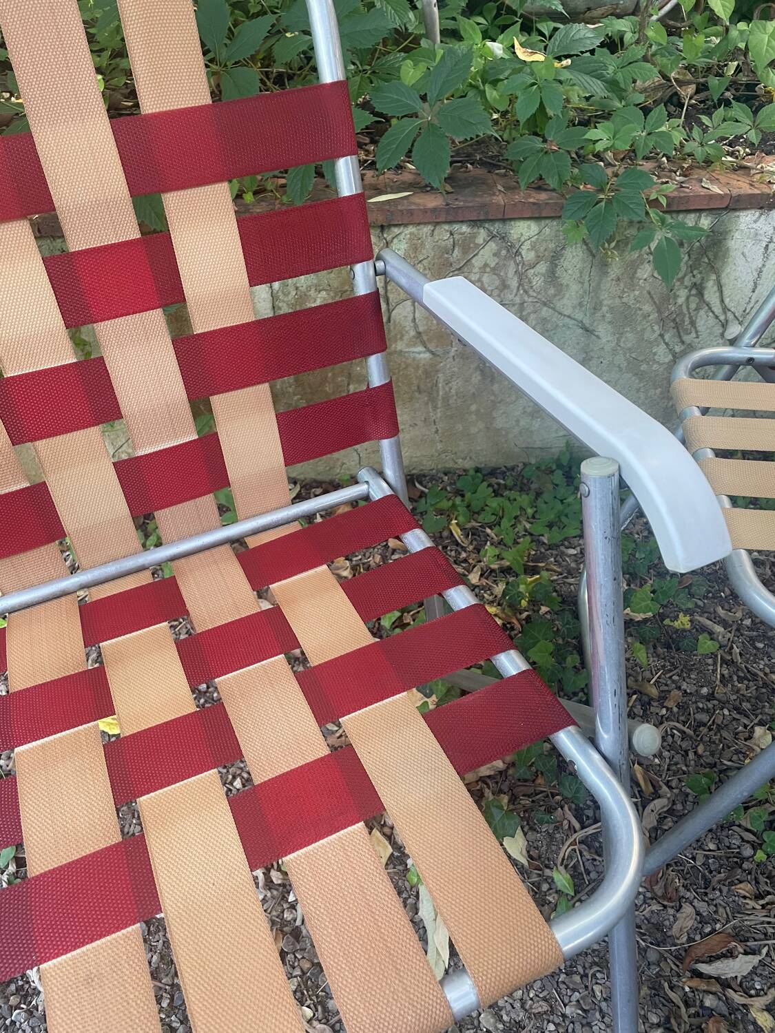 Pair of folding chairs