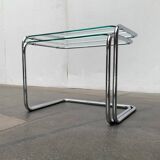 Nested glass tables Mid-century space age, 1960s, set of 2