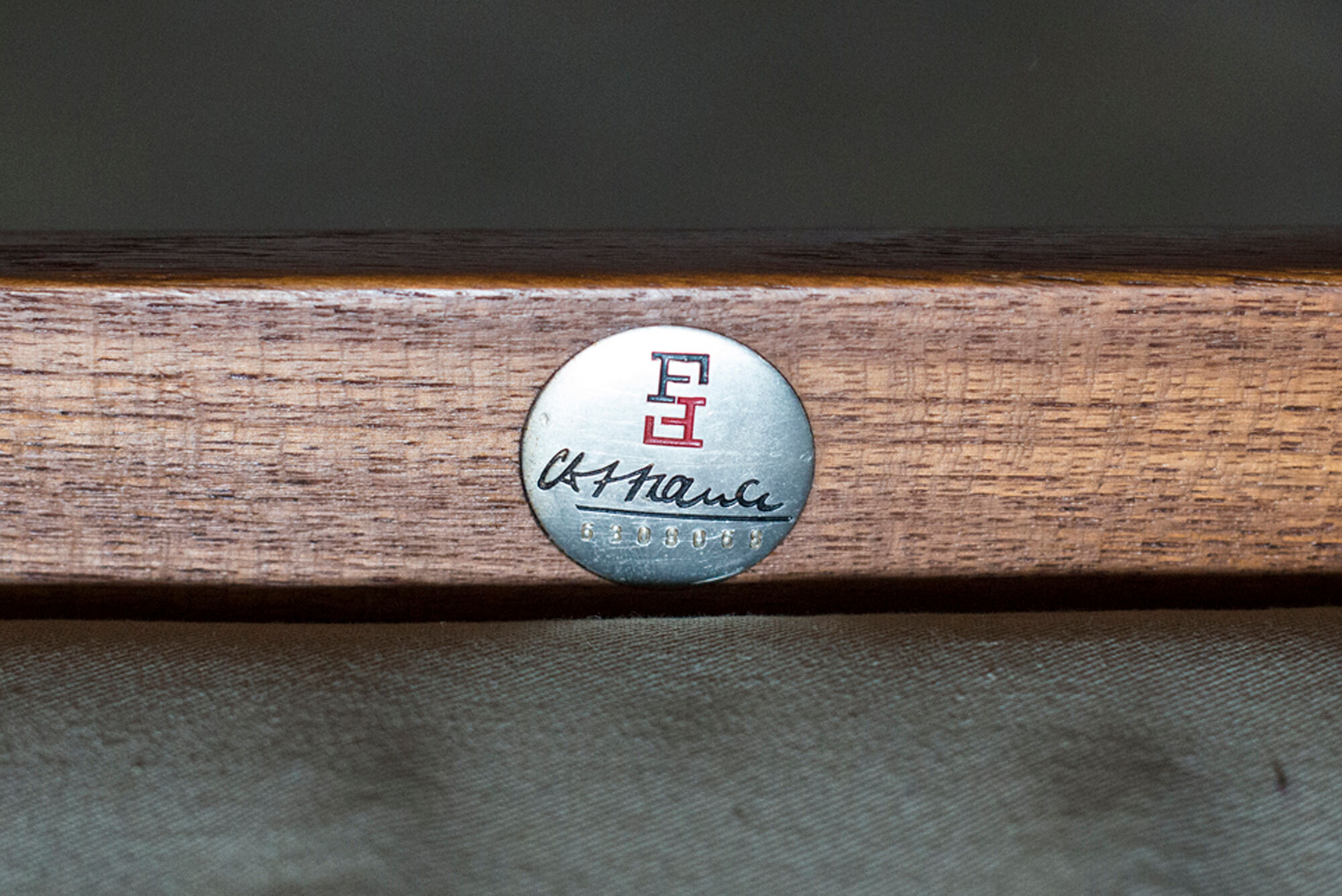 Full back chair by Grete Jalk