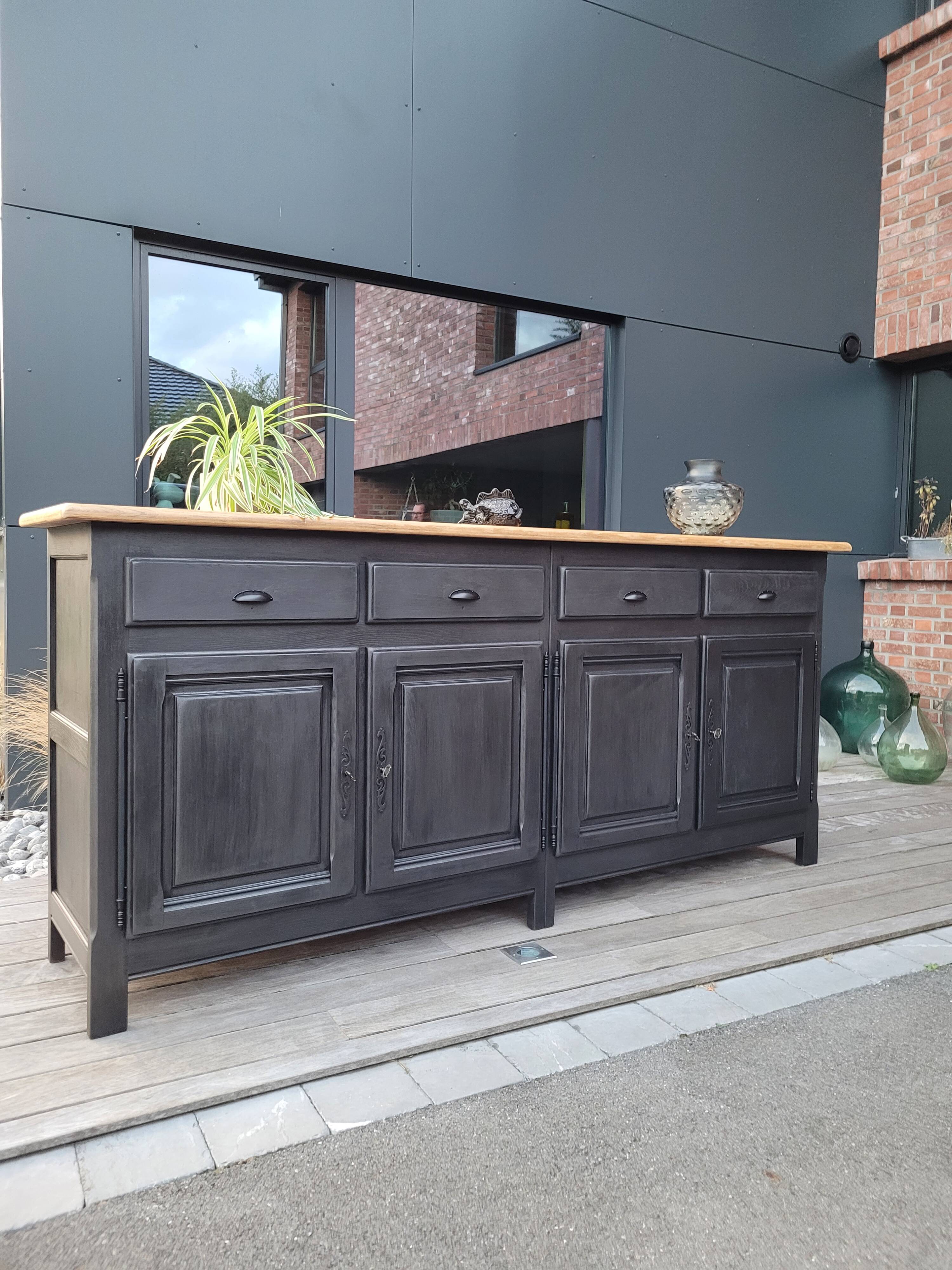 Solid wood tub restyled