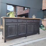 Solid wood tub restyled