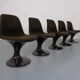 Orbit Chairs by Farner & Grunder for Herman Miller, 1970s, Set of 5
