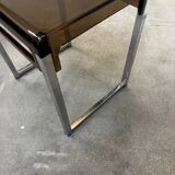 Side table attributed to Marc Berthier, 1970s.