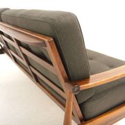 Scandinavian 3-seater sofa in rosewood, Denmark, 1960