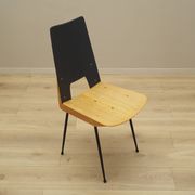 Set of six chairs, Italian design, 1950s, designer: Carlo Ratti, manufactur