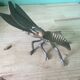 Vintage brass fly/cicada ashtray (17 cm) – Art wings