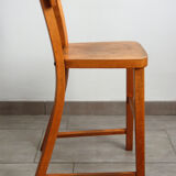Children's wooden high chair