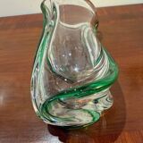 Saint Louis crystal twisted vase