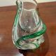 Twisted crystal vase Saint Louis