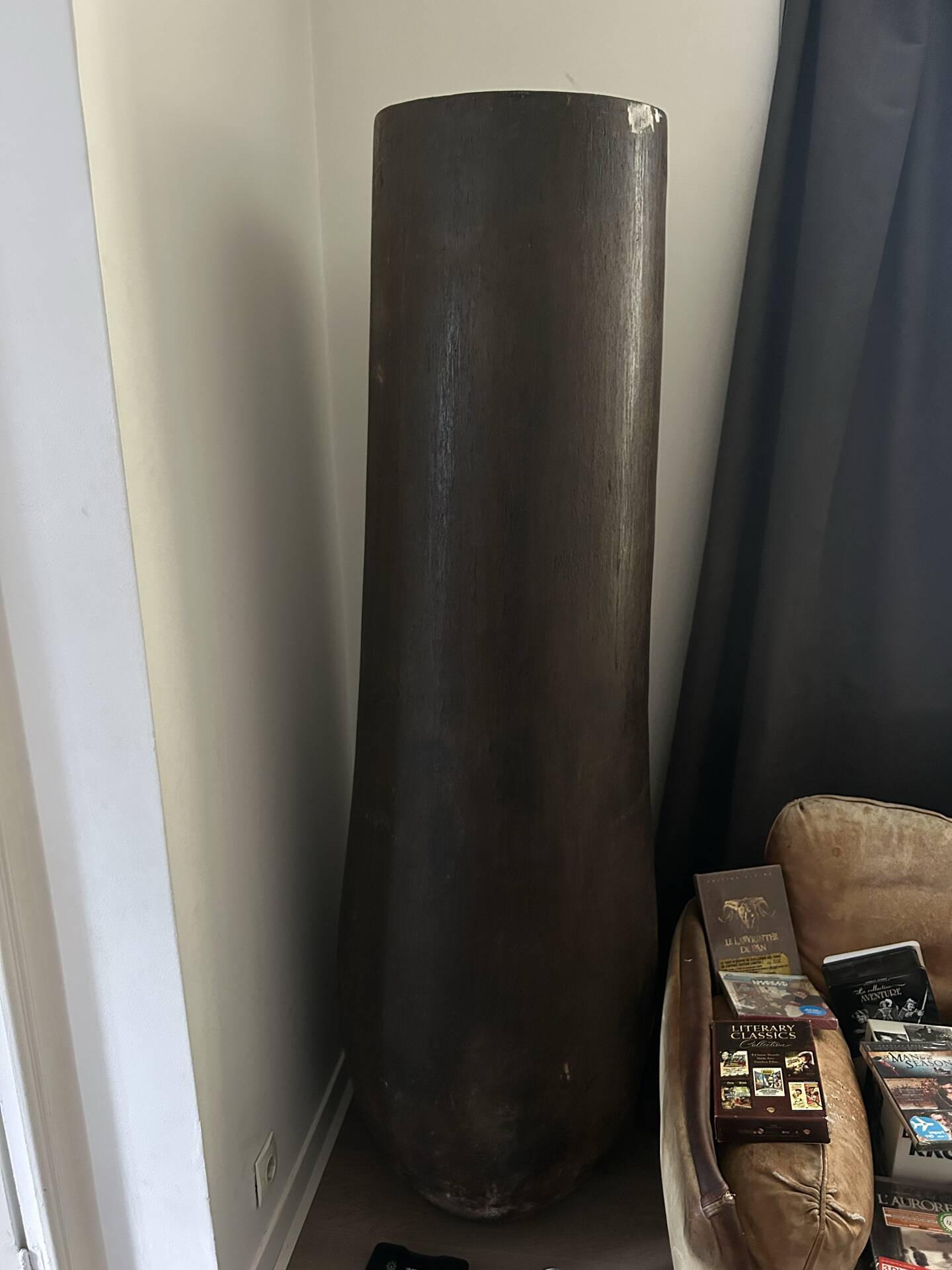 Colonne en bois