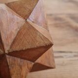 Sacndianve teak paperweight