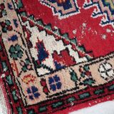 Tapis Vintage Hamadan en Laine (65cm x 89cm), Années 1970