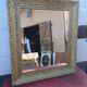 Mirror Wood and gilded Stuk