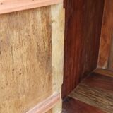 Armoire, meuble de rangement 9 portes en bois ancien