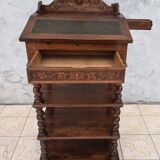 High Louis XIII writing desk in oak