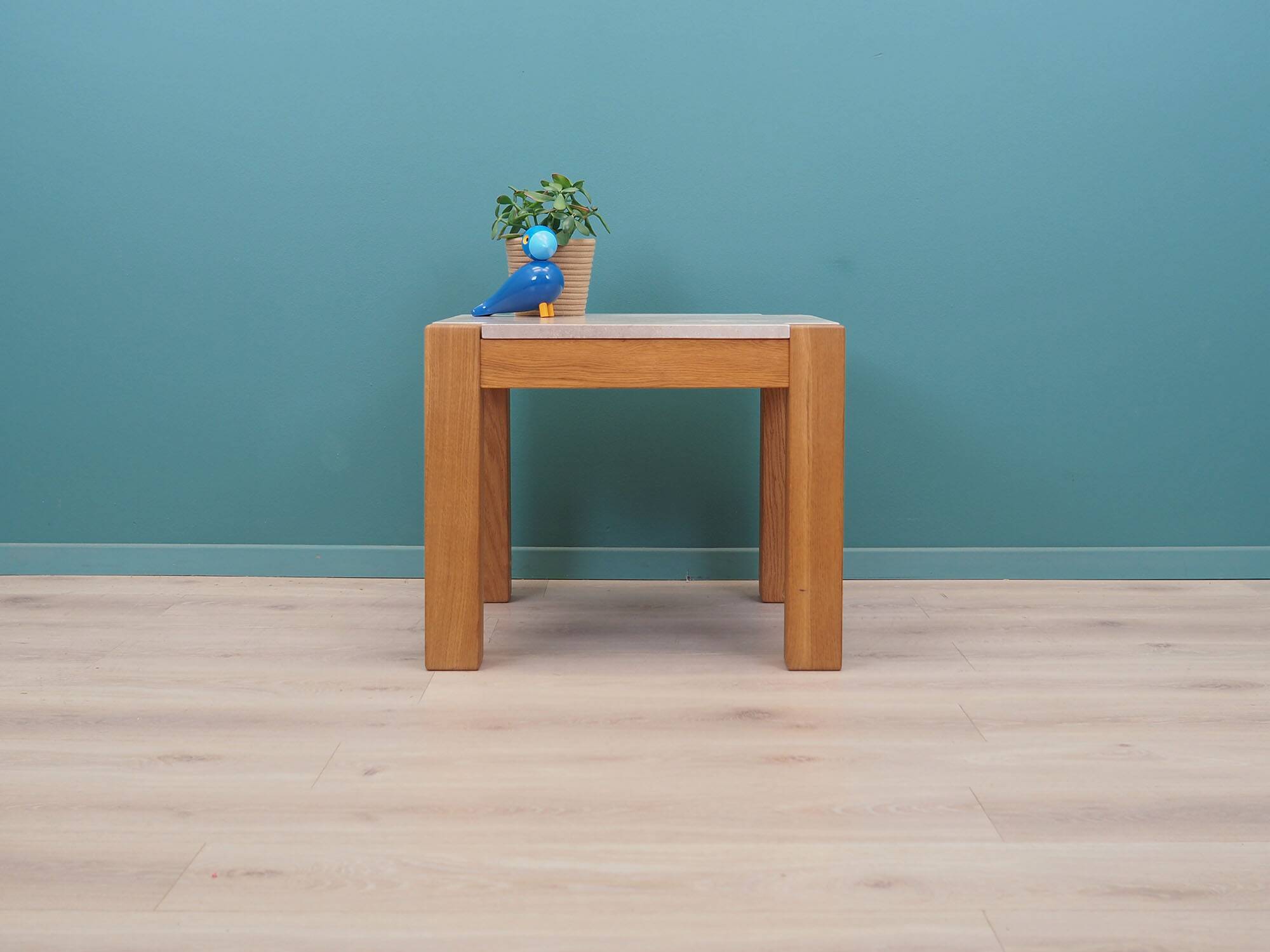 Table basse en chêne, design danois, années 1970, production : Danemark