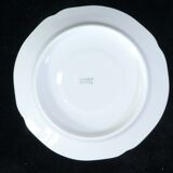 Coffee service in white and gold porcelain Limoges France