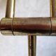 Brass articulated lamppost