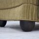 1960s, Danish relax armchair, furniture velour, oak wood.