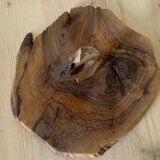 Wooden cheese platter