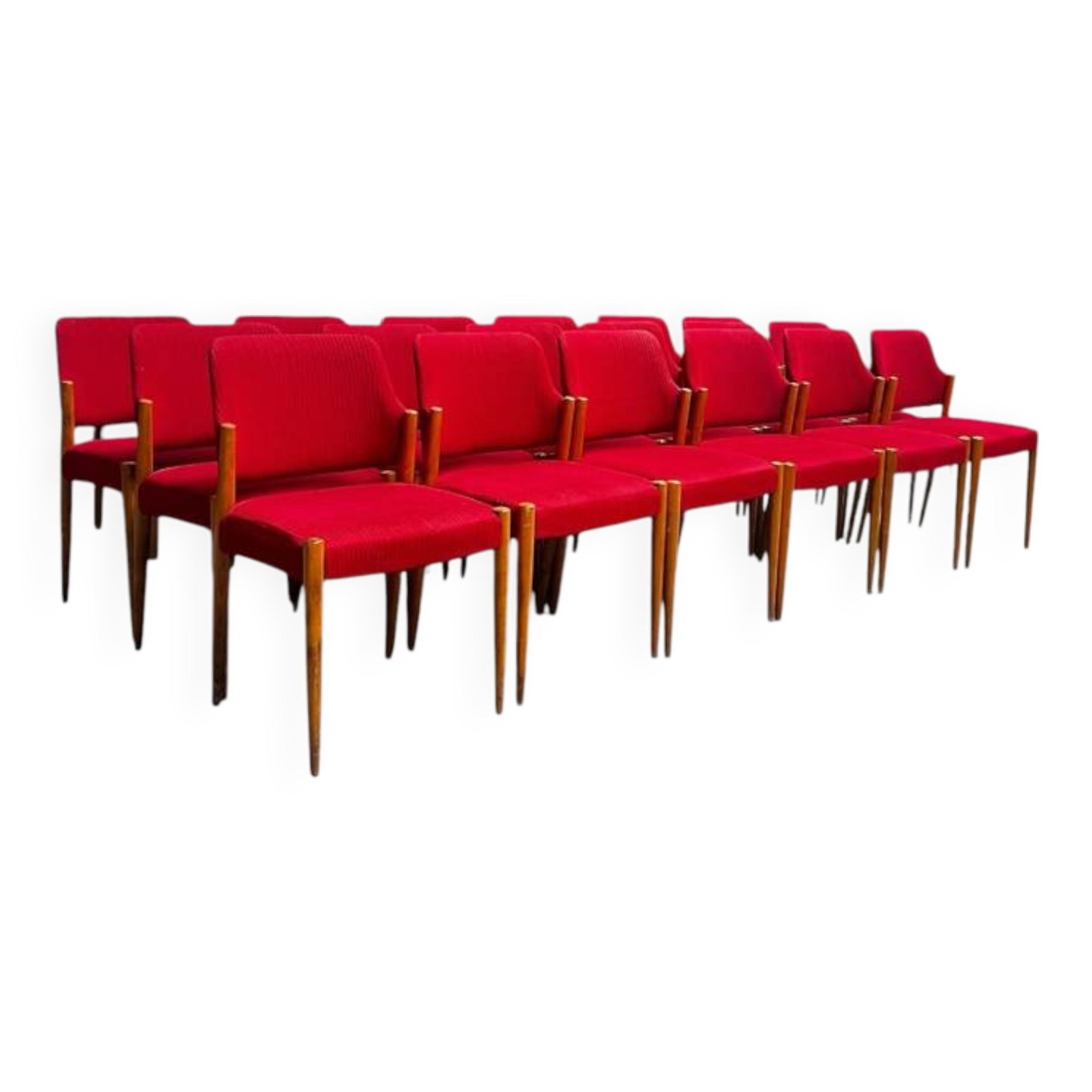 Set von 18 Vintage Stuhle