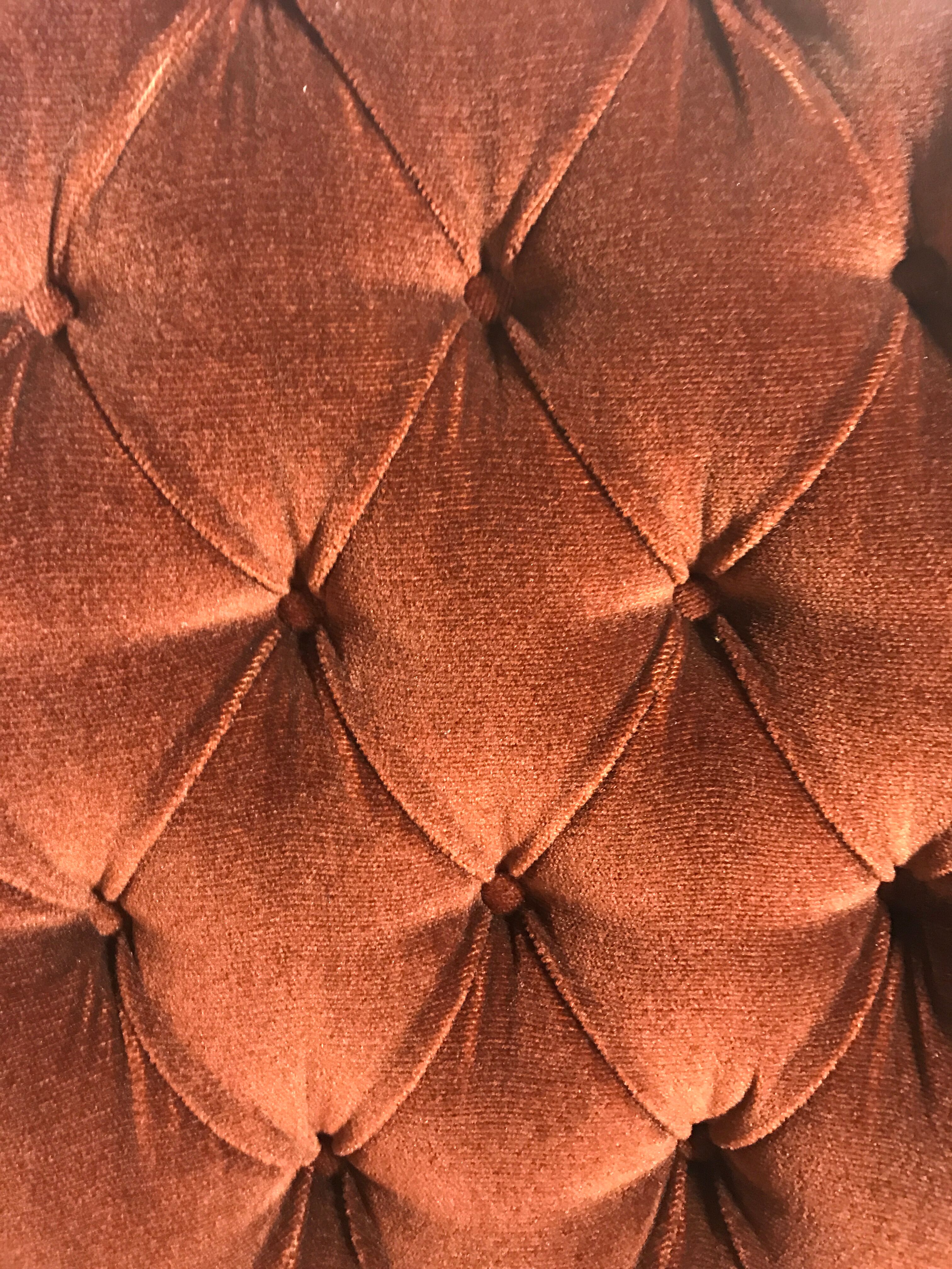 Vintage armchairs and rest feet