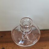 Vintage molded glass carafe bvb France vintage