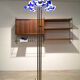 Lampadaire italien en verre Murano des années 60 design