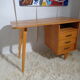 Vintage desk shape bean feet compass year 60