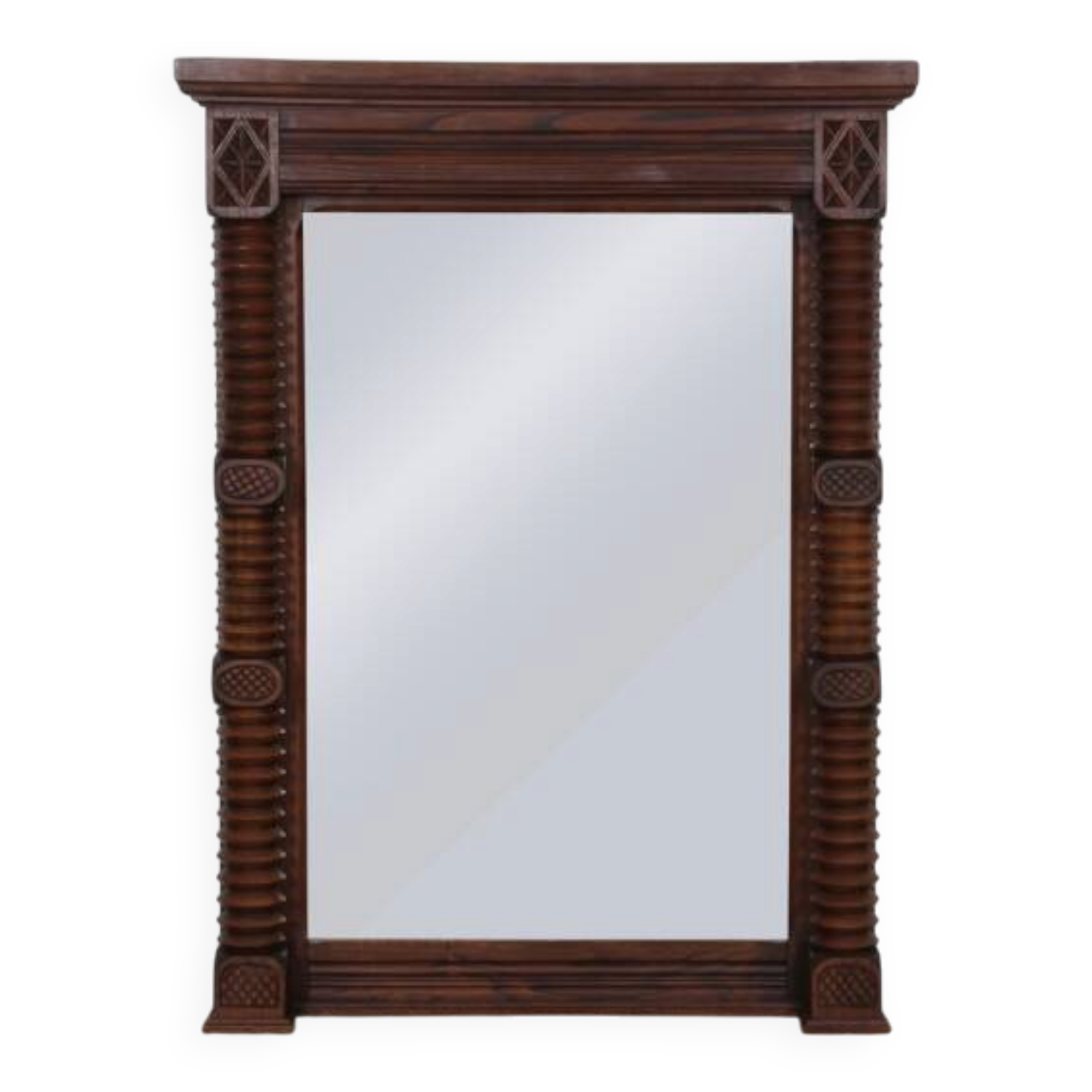 Grand miroir dans le goût de Charles Dudouyt, 1940