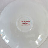 Set of 6 cups with saucers and milk jug The Hunter, England vintage