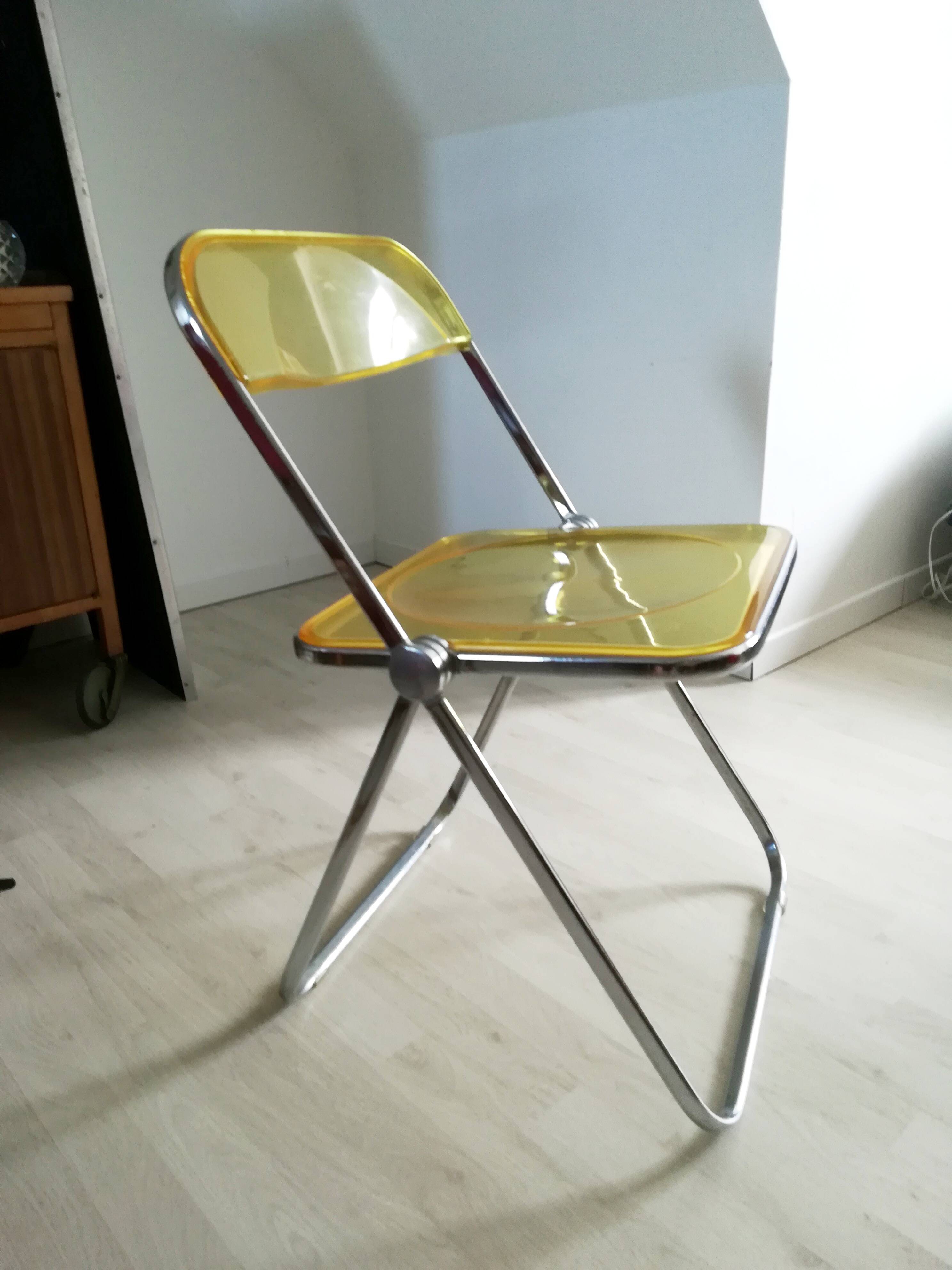 Plia Piretti chair for Castelli 70s