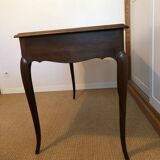 Bureau sous main en cuir ancien