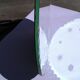 Star and bubble round mirror25cm