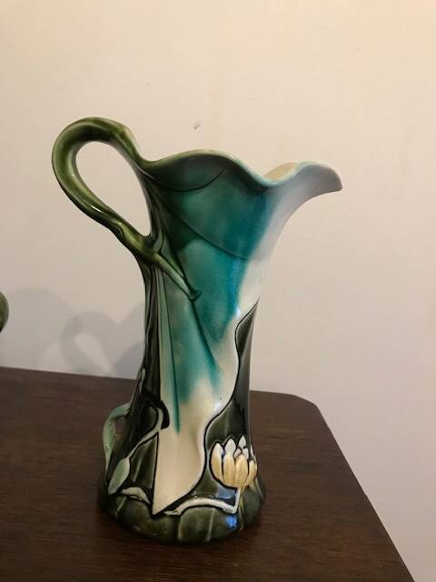 Planter and slip vase Gustave De Bruyne