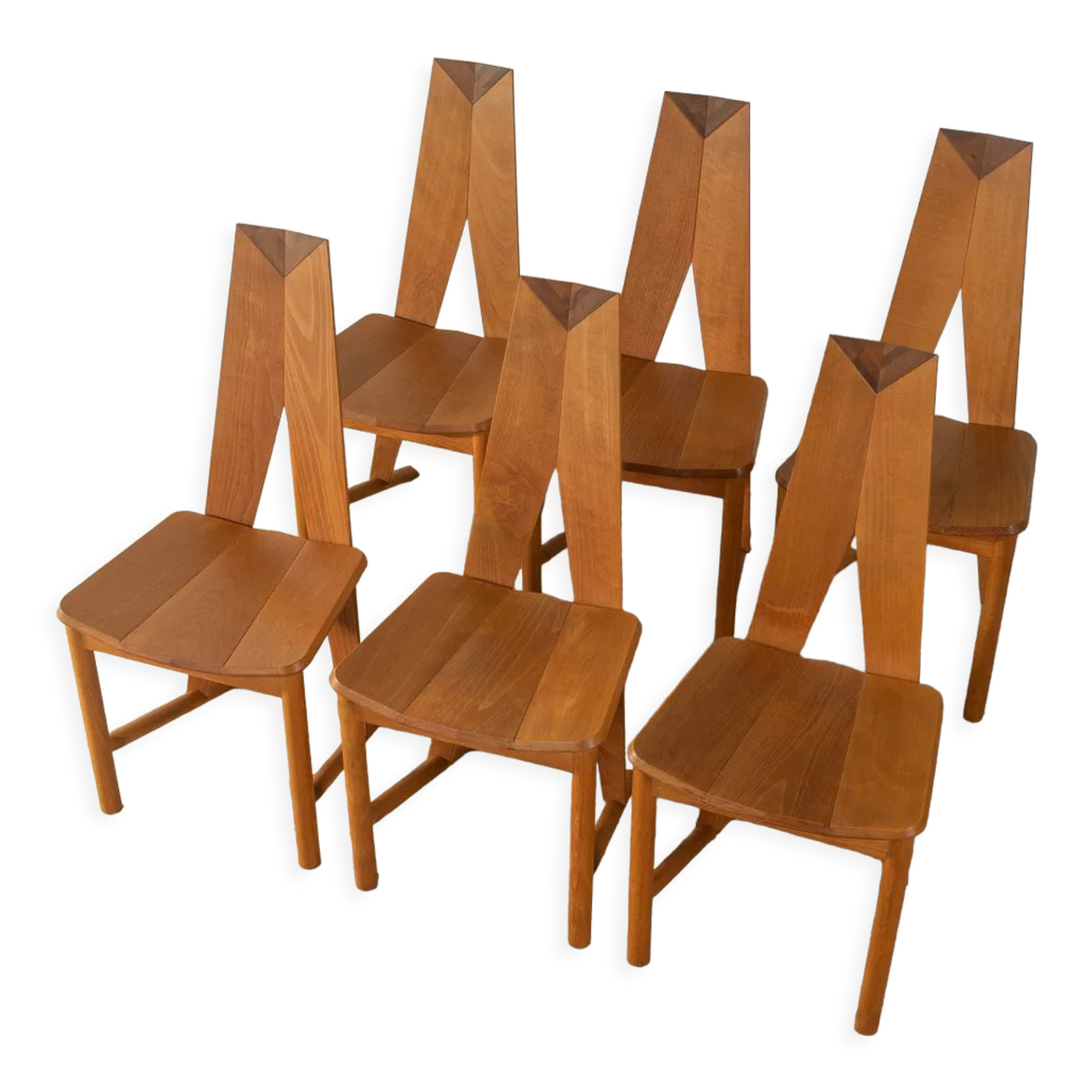 6 chaises de salle à manger FCH 1A, Seltz