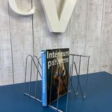 Vintage vinyl/magazine holder