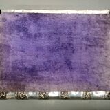 Handcrafted ethnic jewelry box - Hand-pushed silver iron - India - 70's