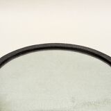 1930 hammered metal mirror