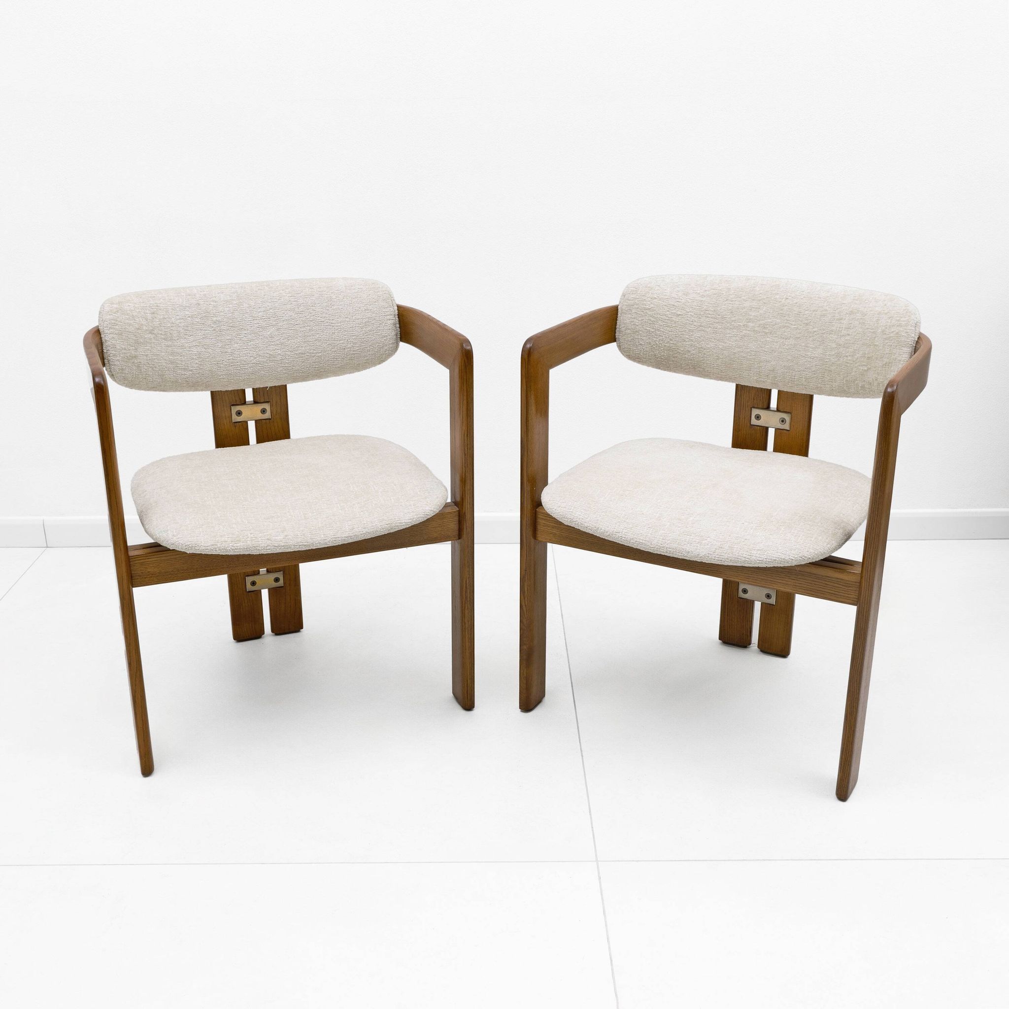 Paire de fauteuils "Pamplona" de style mid-century par Savini pour Pozzi, Italie, 1960
